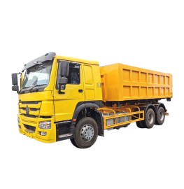 New or Used Howo 6x4  25 Ton Roll Off Refuse Collector Truck