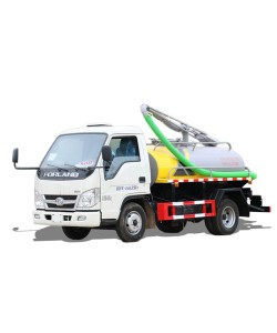 FOTON new or used 2.5 ton fecal vacuum sewage suction truck