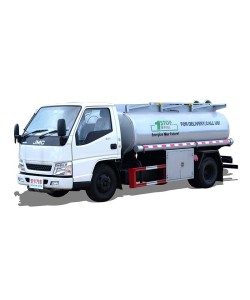 JMC cheap price Small 5000 liters  fuel tank truck