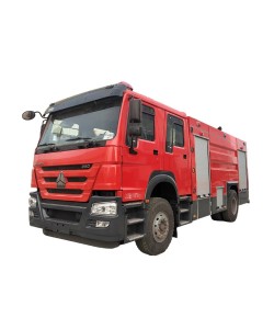 Howo 4 x2 8000L Water Tank Fire Truck for Sale