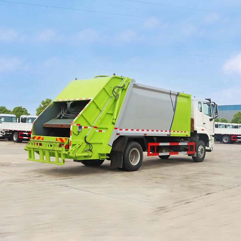 Howo 14m3 Garbage Collection  Compactor Garbage Truck