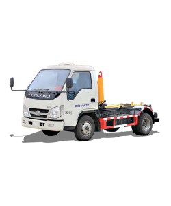 Foton mini 3-4 CBM Hook Lift Garbage Truck