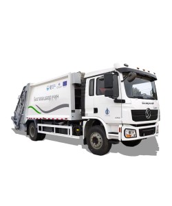 SHACMAN 12 CBM Garbage Collector Compressing Transport Truck