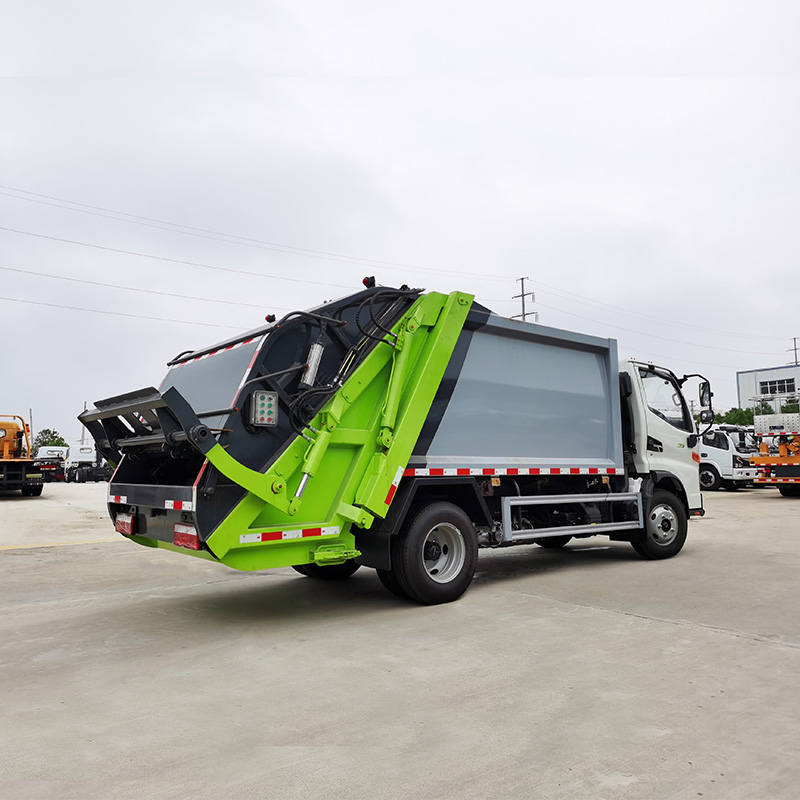 JAC 4*2 6m3 garbage collect garbage compactor truck