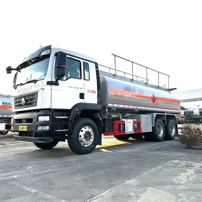 HOWO new or used 6*4 16 ton oil diesel fuel tank truck