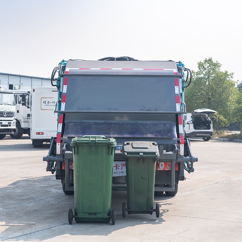 JAC 5cbm euro 2 3 4 5 compressed garbage truck