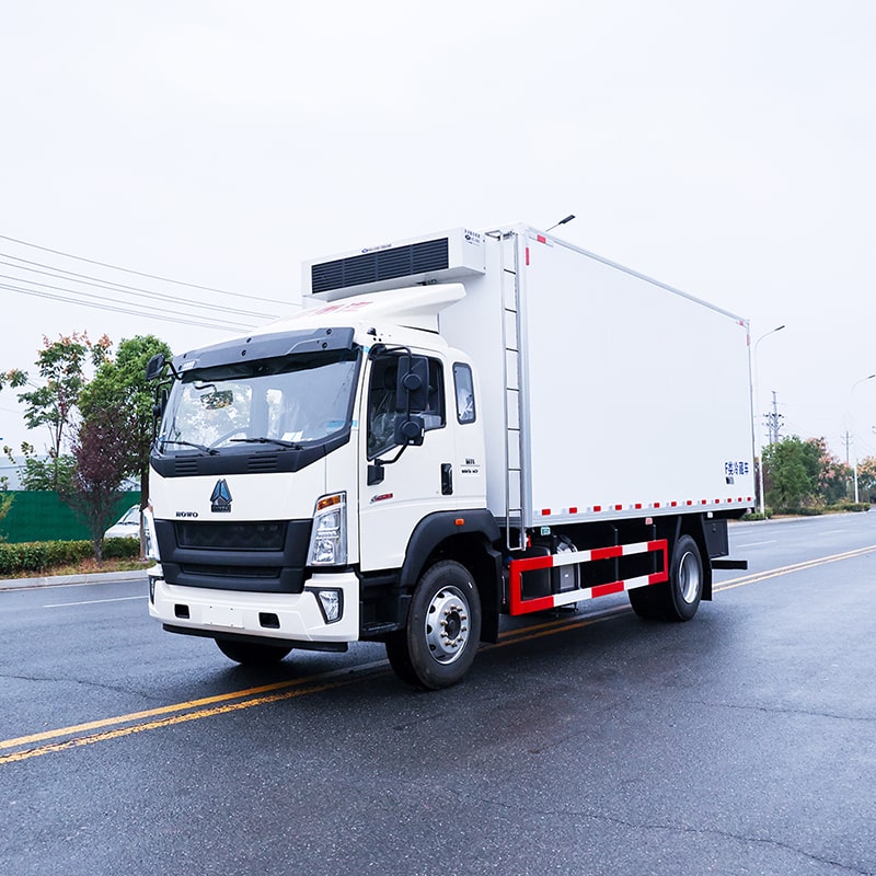 Camion fourgon frigorifique HOWO RHD 4X2 6,8 m