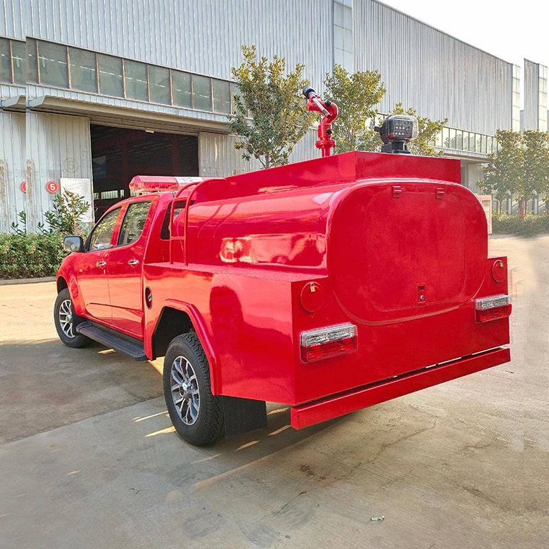 ISUZU 4 Wheels Pickup Fire Fighting Rescue Truck