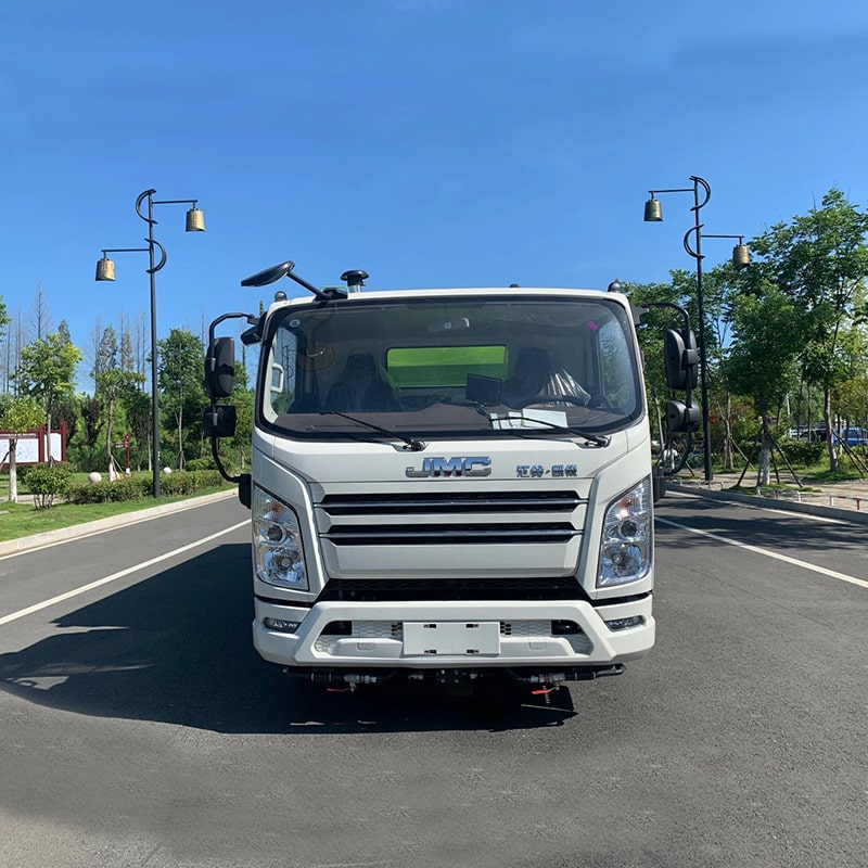 JAC 4*2 vacuum road sweeper truck