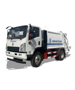 SHACMAN 6 CBM Small 4 x2 Rubbish Conpressing Truck for Sale