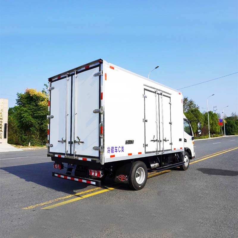 JAC 4x2 Refrigerator Truck 6 Wheels Refrigerated Truck