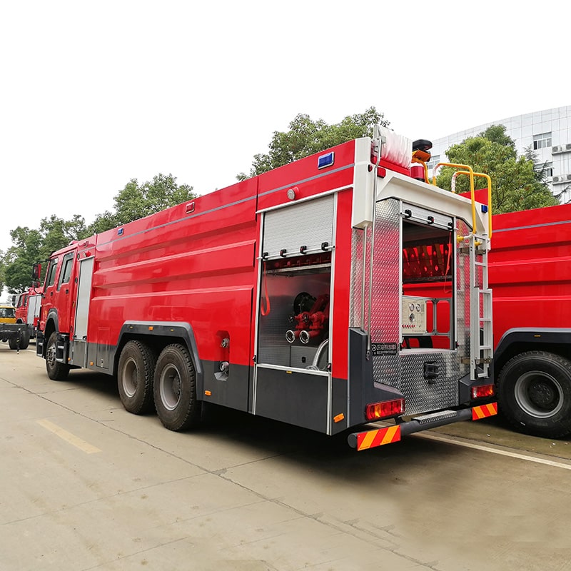 Howo 16000L Water and Foam Fire Rescue Fighting Truck