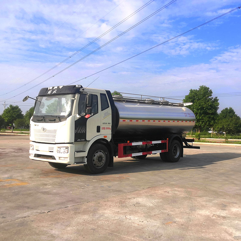 FAW 13000 liters milk transport truck