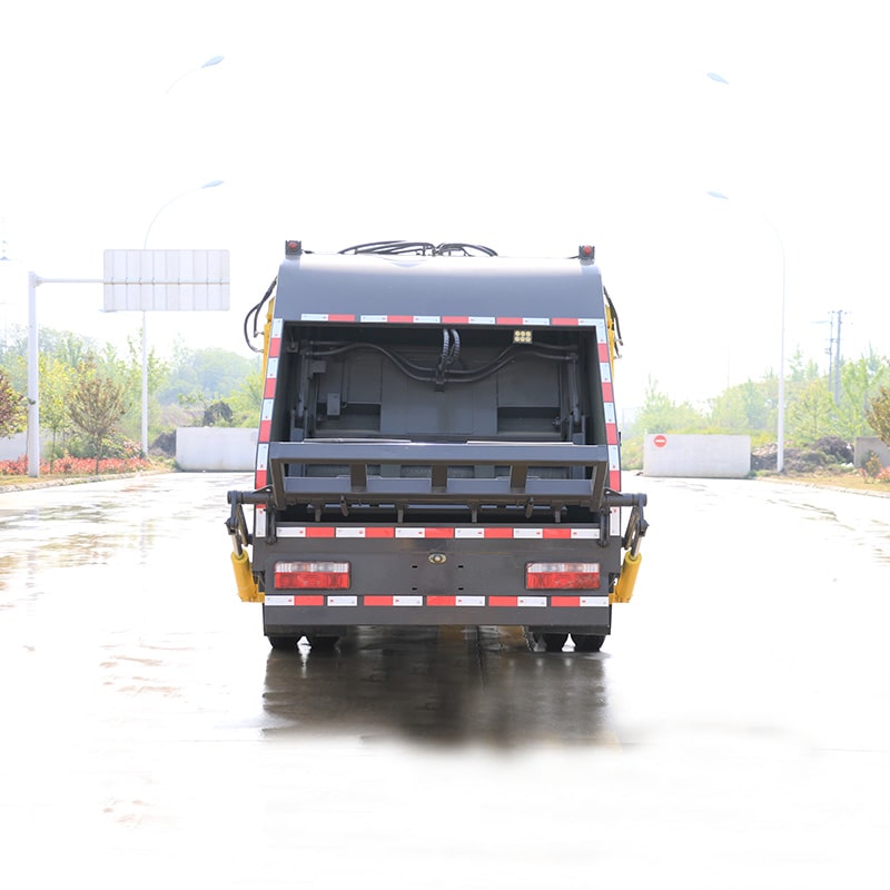 JAC 8cbm rear loader garbage truck compactor