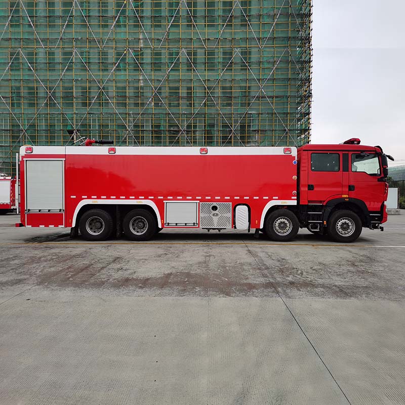 HOWO 8x4 25ton Water Foam Powder Fire Fighting Truck