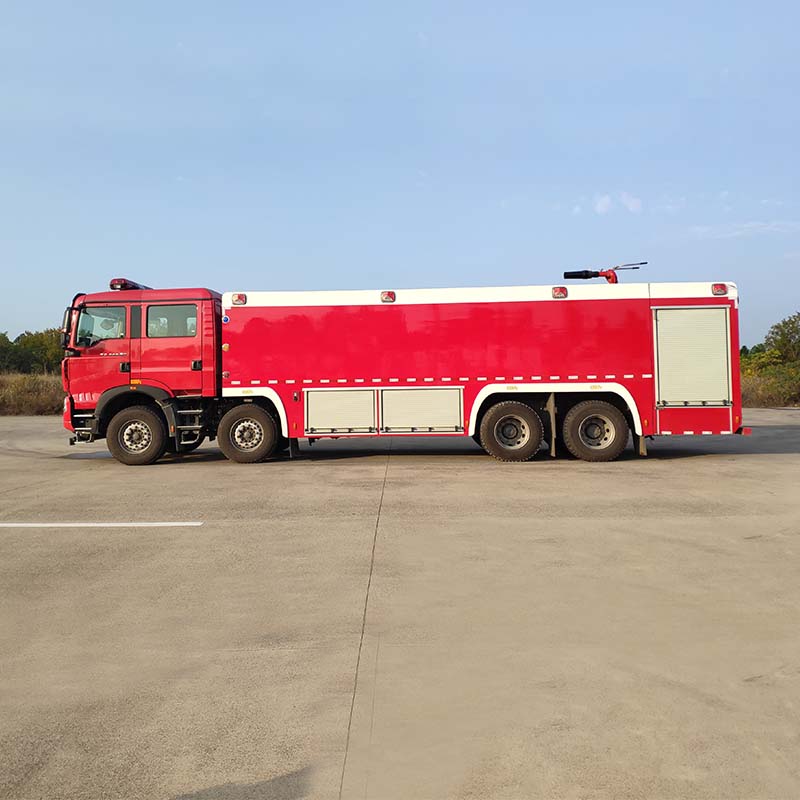 HOWO 8x4 25ton Water Foam Powder Fire Fighting Truck