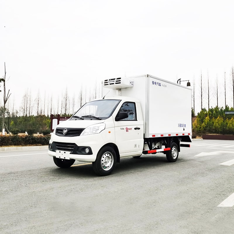 Foton 4x2 морозильник Холодильник Грузовик для перевозки овощей