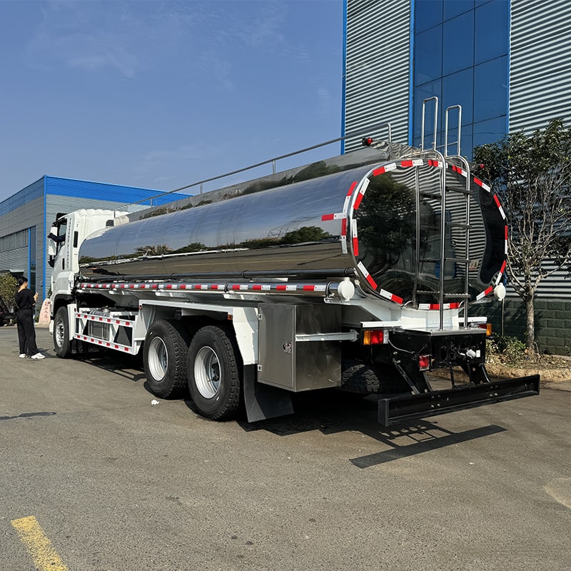 ISUZU 6×4 20m3 aluminum alloy tank truck for Price