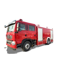 HOWO high quality 8cbm 4*2 foam fire fighting truck