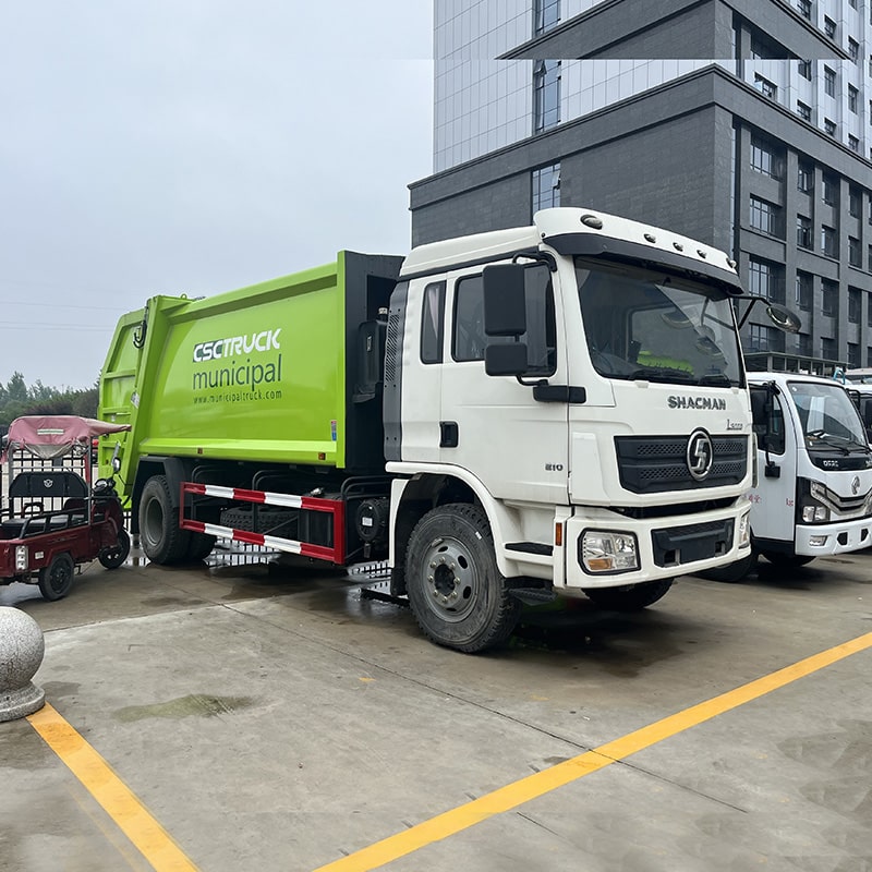 SHACMAN 14CBM 4 x2 Мусоровоз для прессования на продажу