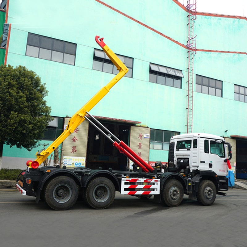 Sinotruck 31Ton Hook Lift Container Garbage Truck for Sale