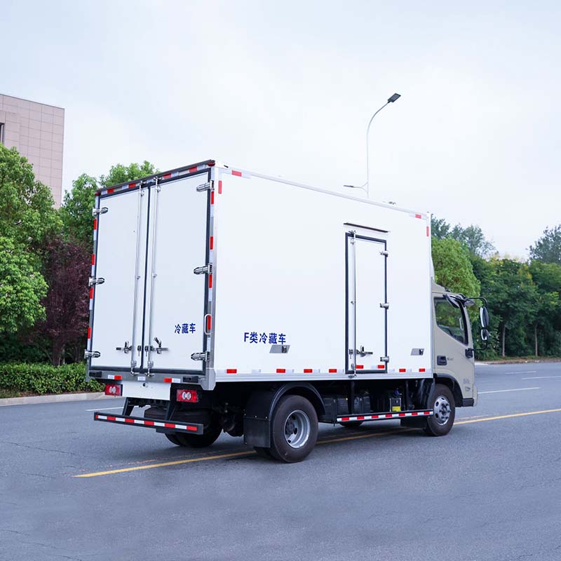 Foton 4X2 refrigerated frozen Van Cargo Box Food Truck