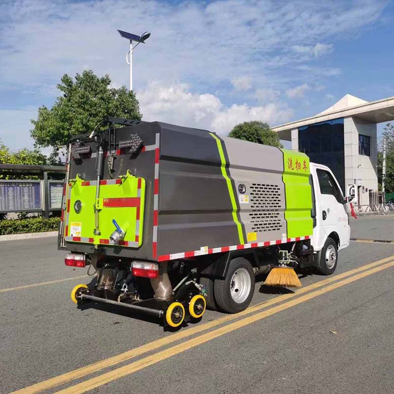 High Pressure water Road Sweeper truck with Water Spray