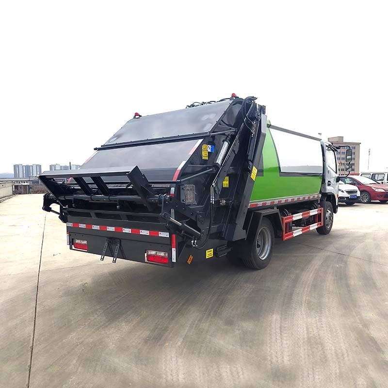 Dongfeng 6ton 9cbm Compressed Garbage Truck