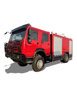 HOWO 4*4 new or used 8cbm specialized vehicle fire truck