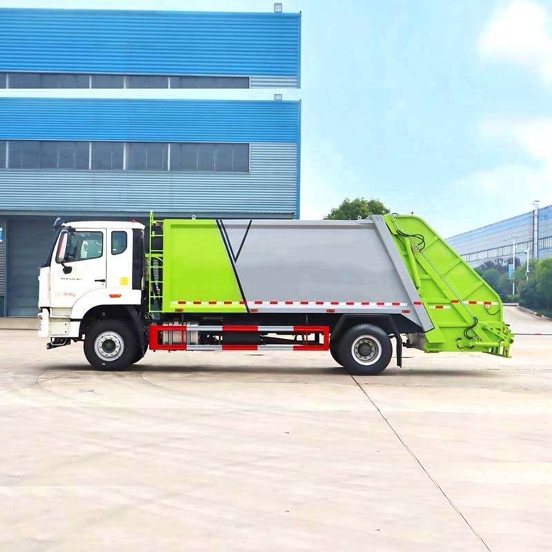 Howo 14m3 Garbage Collection  Compactor Garbage Truck