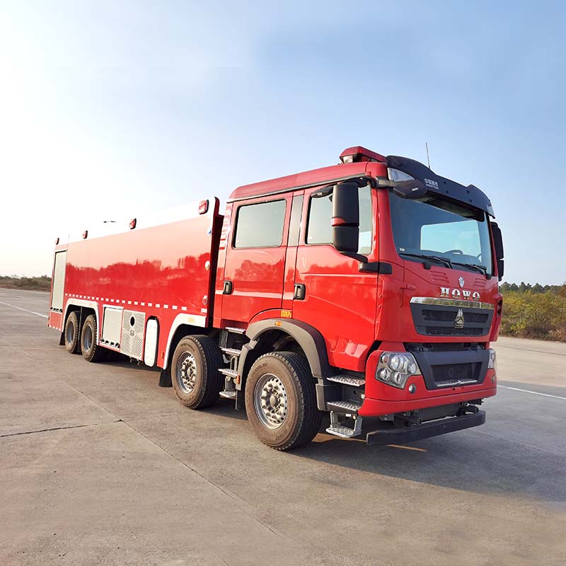 HOWO 8x4 25ton Water Foam Powder Fire Fighting Truck