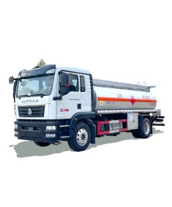 SINOTRUK 4*2 11ton fuel tanker truck oil tank truck