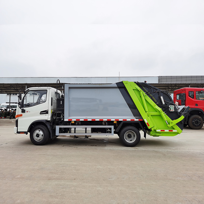 JAC 4*2 6m3 garbage collect garbage compactor truck