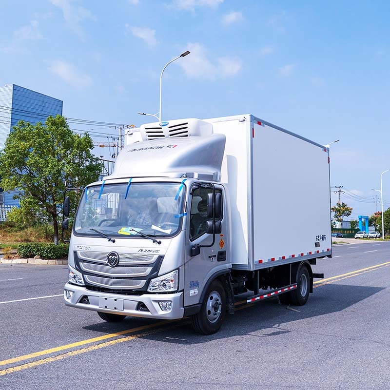 Camion frigorifique Foton 4 tonnes de haute qualité à vendre en Chine