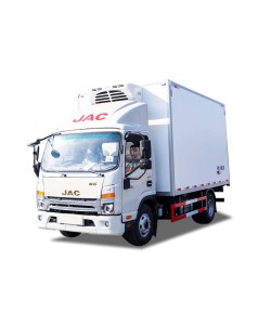 JAC 4X2 Refrigerated Truck Transport Vegetables Meat