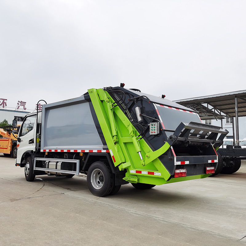 JAC 4*2 6m3 garbage collect garbage compactor truck