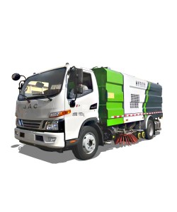 JAC 4*2 4 cbm stainless steel street road sweeper truck