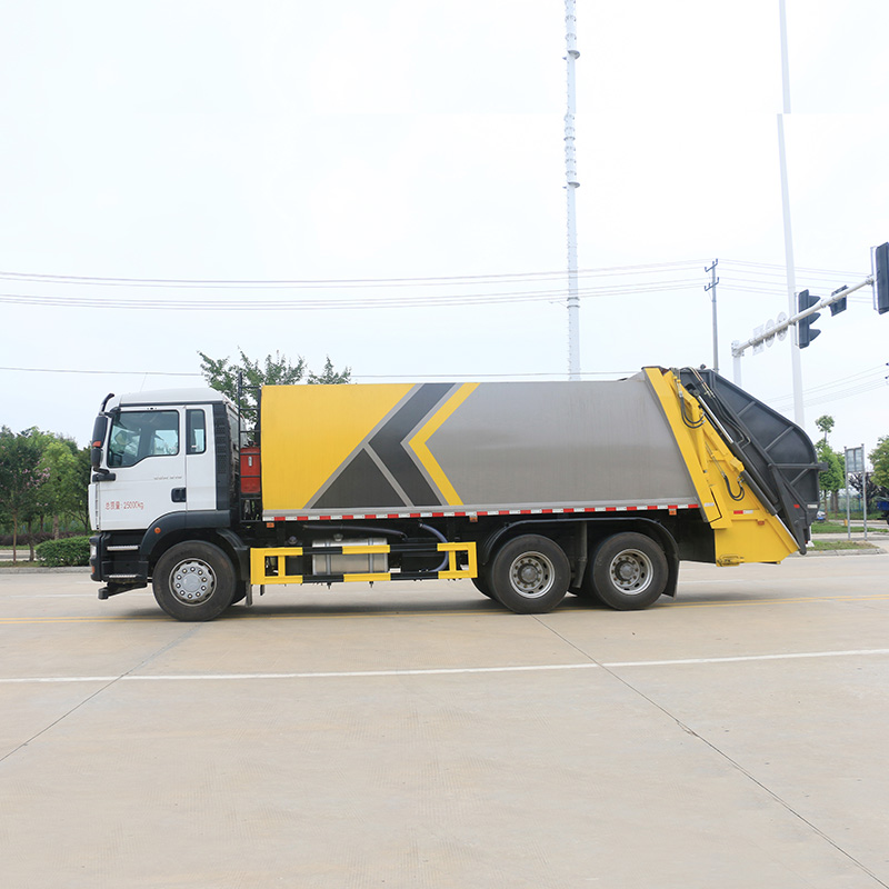 SINOTRUK 6*4 20m3 compactor garbage truck
